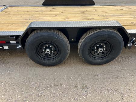 New 2027 PJ Trailers 24' TY I-Beam Tiltbed Equipment Tilt Trailer