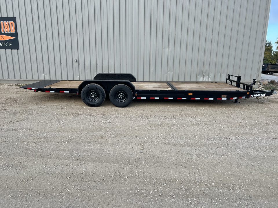 New 2027 PJ Trailers 24' T6 Tiltbed Equipment Tilt Trailer
