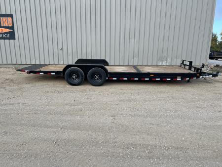 New 2027 PJ Trailers 24' T6 Tiltbed Equipment Tilt Trailer