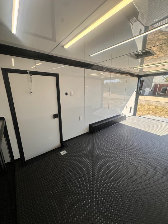 New 2027 8.5X20 Race Trailer - Finished Interior-5200LB Torsion Axle-Blackout-Car/ Racing Trailer