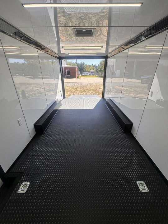 New 2027 8.5X20 Race Trailer - Finished Interior-5200LB Torsion Axle-Blackout-Car/ Racing Trailer