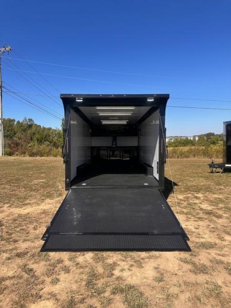 New 2027 8.5X20 Race Trailer - Finished Interior-5200LB Torsion Axle-Blackout-Car/ Racing Trailer