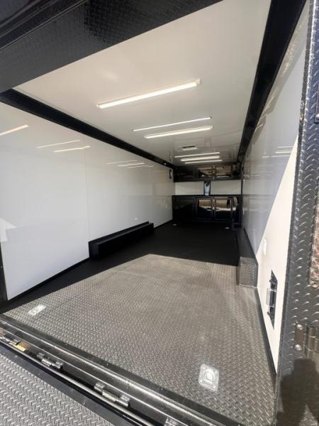 New 2027 8.5X20 Race Trailer - Finished Interior-5200LB Torsion Axle-Blackout-Car/ Racing Trailer