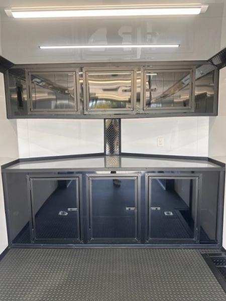 New 2027 8.5X20 Race Trailer - Finished Interior-5200LB Torsion Axle-Blackout-Car/ Racing Trailer