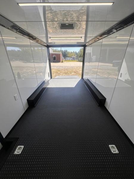 New 2027 8.5X20 Race Trailer - Finished Interior-5200LB Torsion Axle-Blackout-Car/ Racing Trailer
