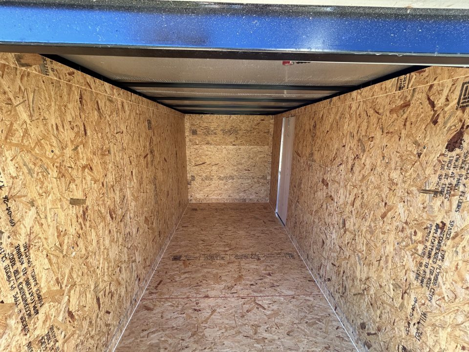 New 2027 Covered Wagon 6x12 Economy / Residential Cargo Trailer w/Ramp