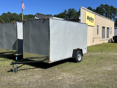 New 2027 Covered Wagon 6x12 Economy / Residential Cargo Trailer w/Ramp