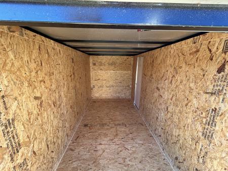 New 2027 Covered Wagon 6x12 Economy / Residential Cargo Trailer w/Ramp