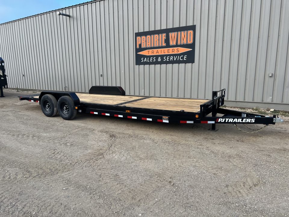 New 2027 PJ Trailers 24' T6 Tiltbed Equipment Tilt Trailer