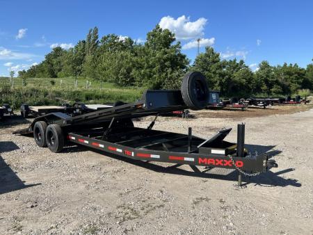 New 2027 MAXXD T8X 102X24 17.5k power tilt equipment/car trailer Equipment Trailer