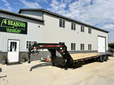 New 2027 MAXX-D 102 X30' 25,990 GVWR ELECTRIC/HYD DISC BRAKES Equipment Trailer