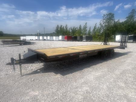 New 2027 Triple R 102X26 DECKOVER TRAILER 14K WITH STAND UP RAMPS
