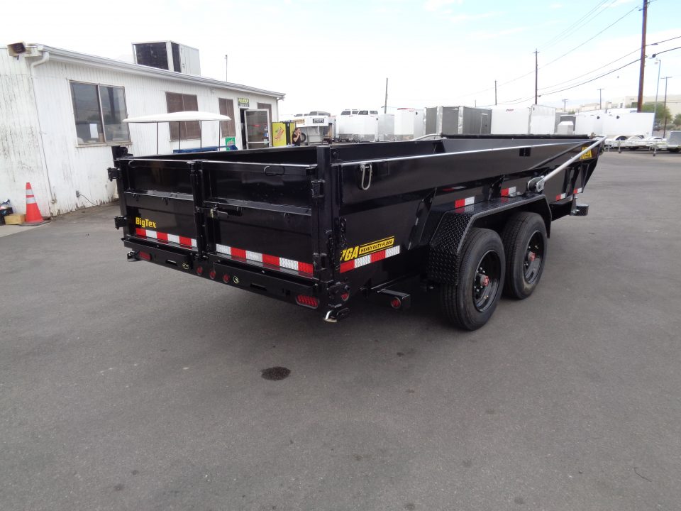 New 2027 Big Tex Trailers * 16TD-16 * 16Ft Heavy Duty Telescopic 17.6k Dump Trailer w/ X-Series Package