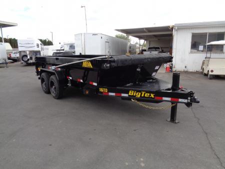 New 2027 Big Tex Trailers * 16TD-16 * 16Ft Heavy Duty Telescopic 17.6k Dump Trailer w/ X-Series Package