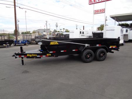 New 2027 Big Tex Trailers * 16TD-16 * 16Ft Heavy Duty Telescopic 17.6k Dump Trailer w/ X-Series Package