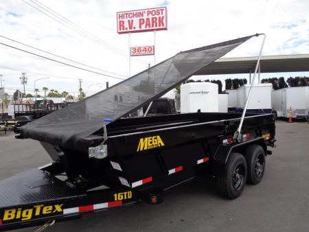 New 2027 Big Tex Trailers * 16TD-16 * 16Ft Heavy Duty Telescopic 17.6k Dump Trailer w/ X-Series Package
