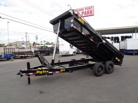 New 2027 Big Tex Trailers * 16TD-16 * 16Ft Heavy Duty Telescopic 17.6k Dump Trailer w/ X-Series Package