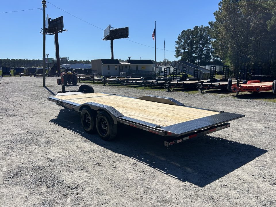 New 2027 Diamond C HXD210 Tilt Trailer, 102" Wide, Drive Over Fender, 22ft Deck (18ft Tilt + 4ft Stationary ) 10K Axles, Hydraulic Jack