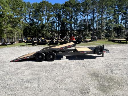 New 2027 Diamond C HXD210 Tilt Trailer, 102" Wide, Drive Over Fender, 22ft Deck (18ft Tilt + 4ft Stationary ) 10K Axles, Hydraulic Jack