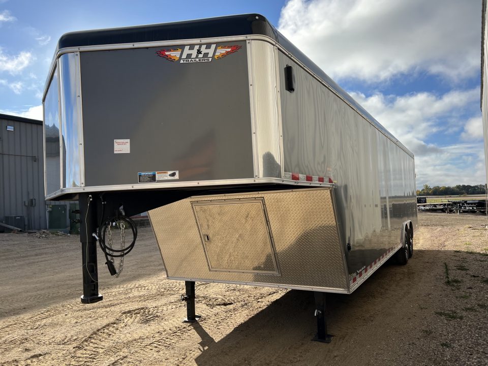 New 2027 H&H Trailers 26 Gooseneck Cargo / Enclosed Trailer