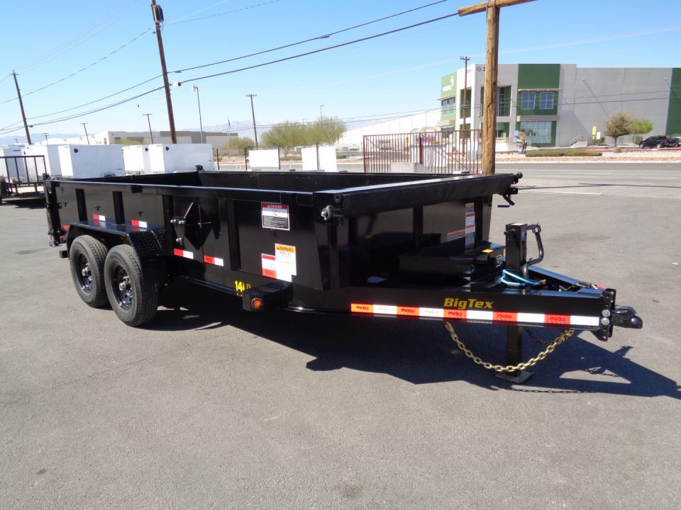 New 2027 Big Tex Trailers * 14LP-16 * 16Ft Heavy Duty Ultra Low Profile 14k Dump Trailer
