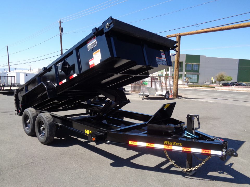 New 2027 Big Tex Trailers * 14LP-16 * 16Ft Heavy Duty Ultra Low Profile 14k Dump Trailer