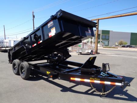 New 2027 Big Tex Trailers * 14LP-16 * 16Ft Heavy Duty Ultra Low Profile 14k Dump Trailer