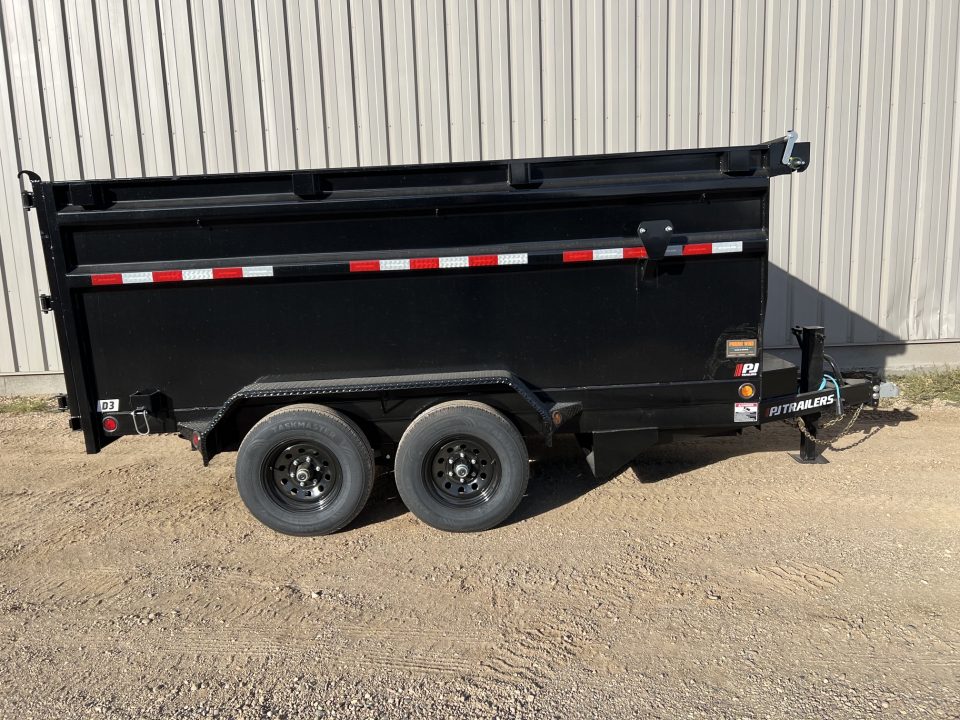 New 2027 PJ Trailers 72 X 12 D3 High SIde Dump Trailer