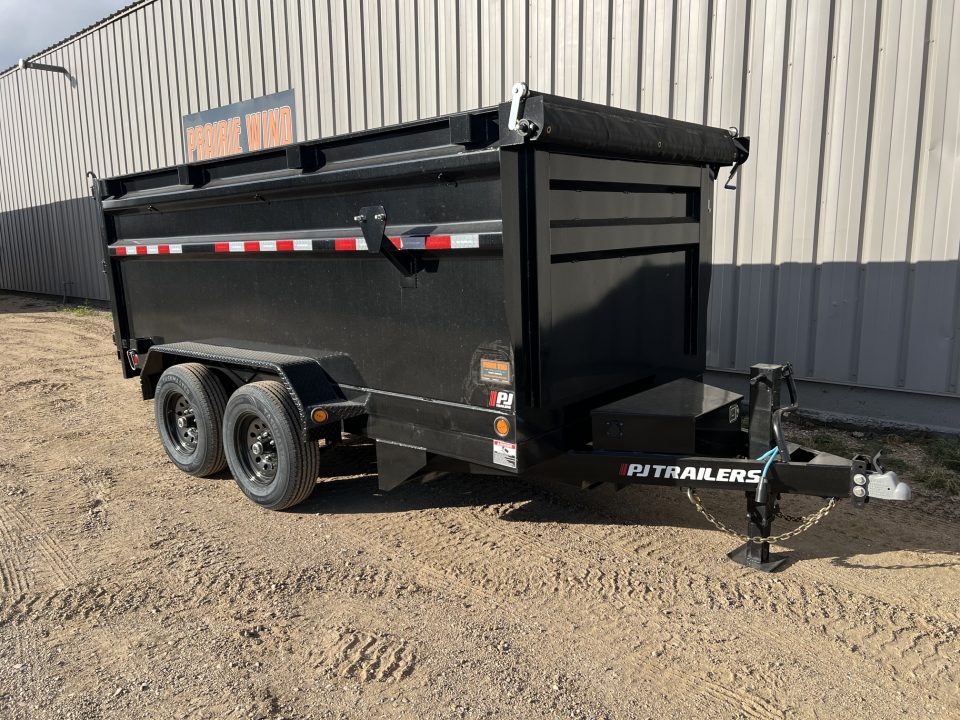 New 2027 PJ Trailers 72 X 12 D3 High SIde Dump Trailer