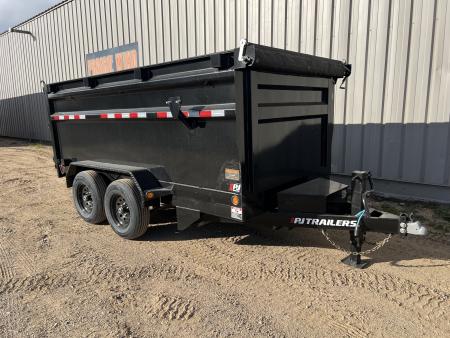 New 2027 PJ Trailers 72 X 12 D3 High SIde Dump Trailer