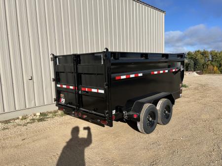 New 2027 PJ Trailers 72 X 12 D3 High SIde Dump Trailer