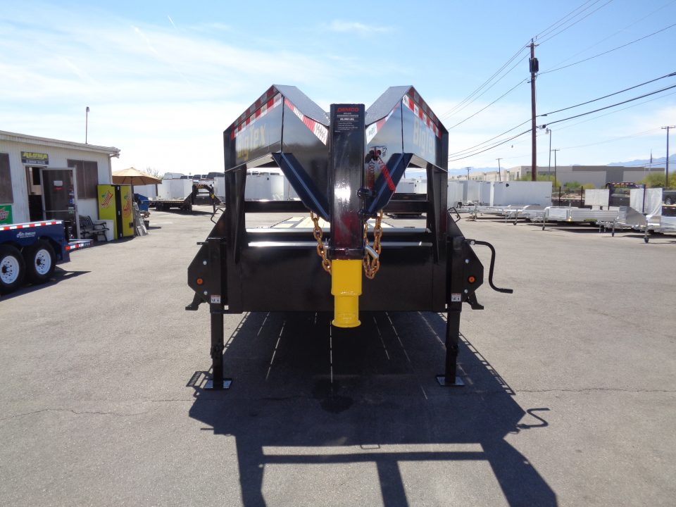 New 2027 Big Tex Trailer * 14GN-40STA * 40ft Single Wheel Tandem Axle Straight Deck Gooseneck Trailer