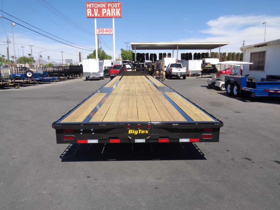 New 2027 Big Tex Trailer * 14GN-40STA * 40ft Single Wheel Tandem Axle Straight Deck Gooseneck Trailer