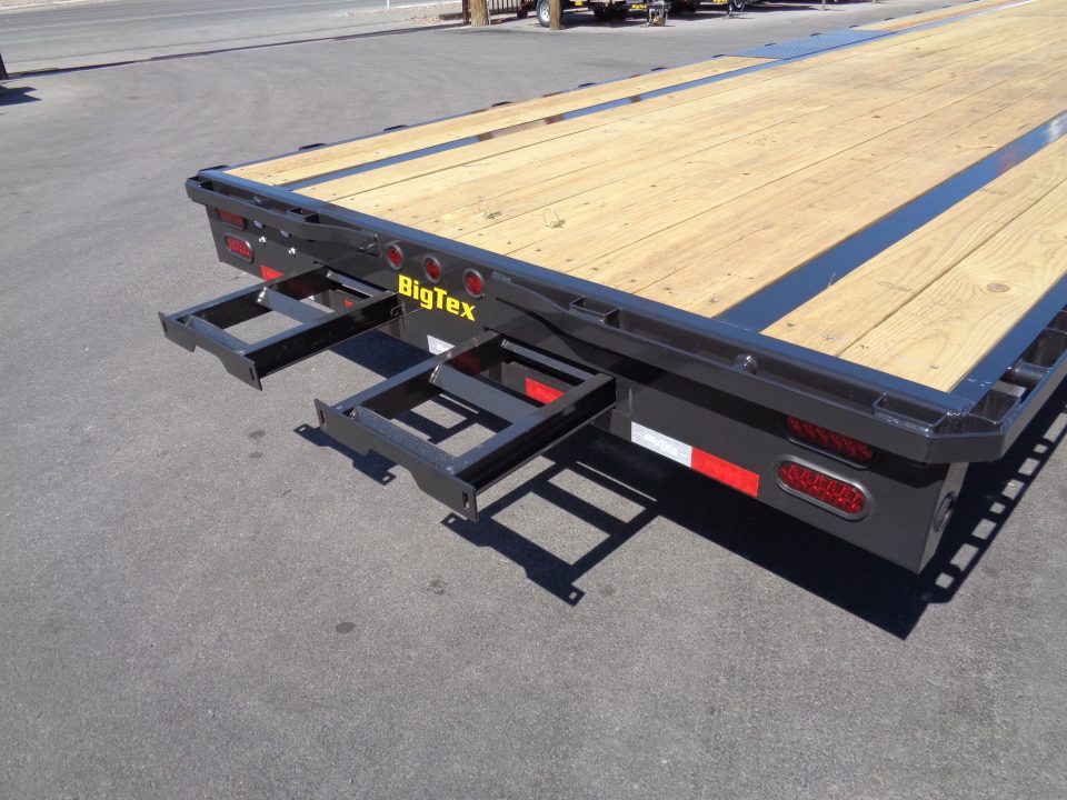 New 2027 Big Tex Trailer * 14GN-40STA * 40ft Single Wheel Tandem Axle Straight Deck Gooseneck Trailer