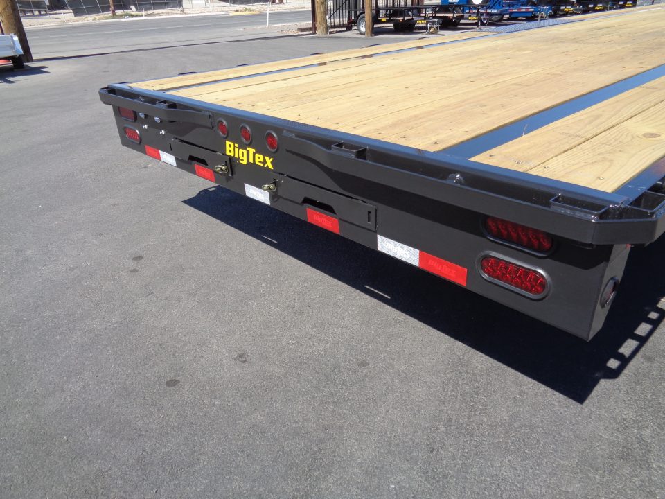 New 2027 Big Tex Trailer * 14GN-40STA * 40ft Single Wheel Tandem Axle Straight Deck Gooseneck Trailer