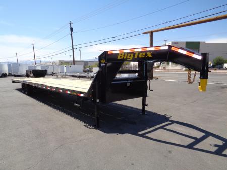 New 2027 Big Tex Trailer * 14GN-40STA * 40ft Single Wheel Tandem Axle Straight Deck Gooseneck Trailer