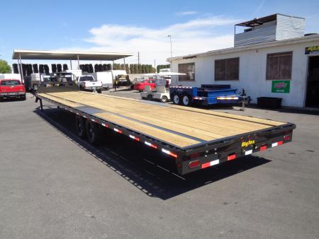 New 2027 Big Tex Trailer * 14GN-40STA * 40ft Single Wheel Tandem Axle Straight Deck Gooseneck Trailer