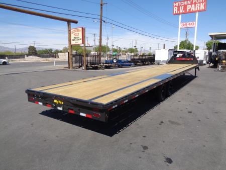 New 2027 Big Tex Trailer * 14GN-40STA * 40ft Single Wheel Tandem Axle Straight Deck Gooseneck Trailer