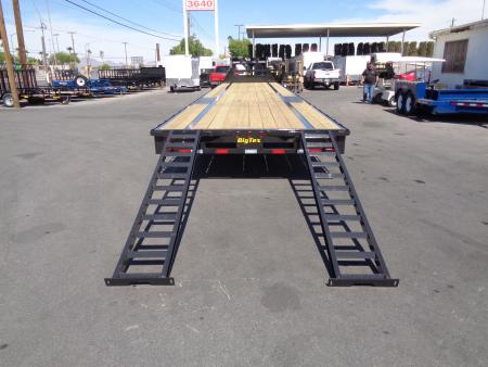 New 2027 Big Tex Trailer * 14GN-40STA * 40ft Single Wheel Tandem Axle Straight Deck Gooseneck Trailer