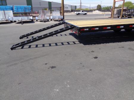 New 2027 Big Tex Trailer * 14GN-40STA * 40ft Single Wheel Tandem Axle Straight Deck Gooseneck Trailer