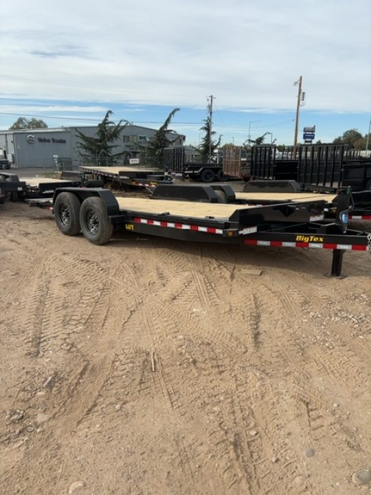 New 2027 Big Tex Trailers 6.5X20 HEAVY DUTY FULL TILT BED EQUIPMENT TRAILER 14K
