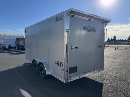 New 2027 ALCOM 7.5X16 Aluminum Enclosed Trailer 7K GVWR