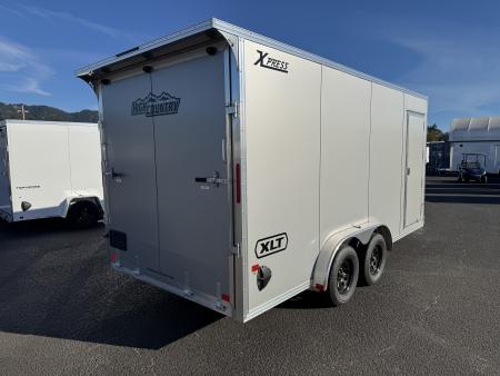 New 2027 ALCOM 7.5X16 Aluminum Enclosed Trailer 7K GVWR