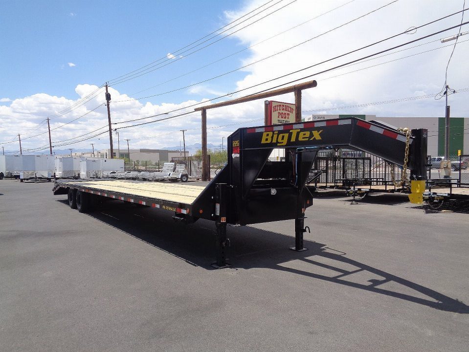 New 2027 Big Tex Trailer * 25GN-40D5A * 40ft Heavy Duty Tandem Dual Wheel Gooseneck Trailer