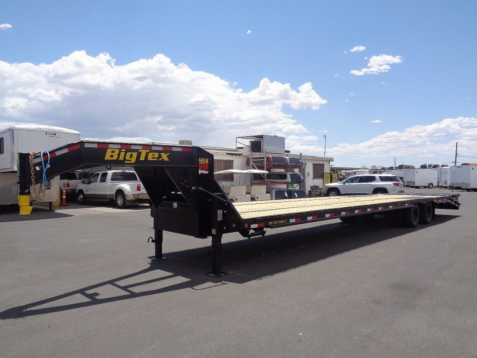 New 2027 Big Tex Trailer * 25GN-40D5A * 40ft Heavy Duty Tandem Dual Wheel Gooseneck Trailer