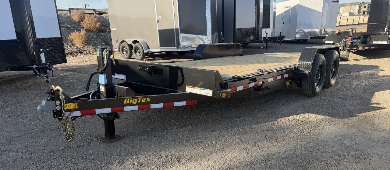 New 2027 Big Tex Trailers 7X20 HEAVY DUTY FULL TILT BED EQUIPMENT TRAILER 14K
