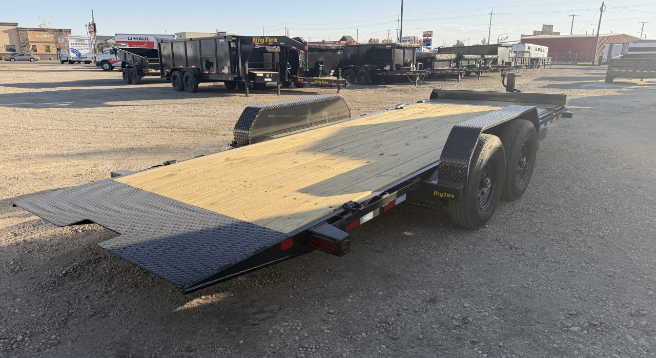New 2027 Big Tex Trailers 7X20 HEAVY DUTY FULL TILT BED EQUIPMENT TRAILER 14K