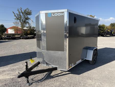 New 2027 LOOK TRAILERS K-DX6010-030 (5' x 10') 2.9K V-Nose Cargo / Enclosed Trailer