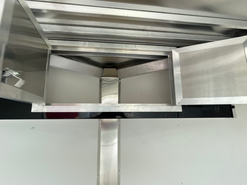 New 2027 ALCOM 7.4x16 All Aluminum Extra Height Cargo / Enclosed Trailer