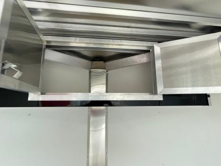 New 2027 ALCOM 7.4x16 All Aluminum Extra Height Cargo / Enclosed Trailer
